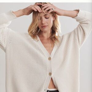 Jenni kayne cotton cocoon cardigan